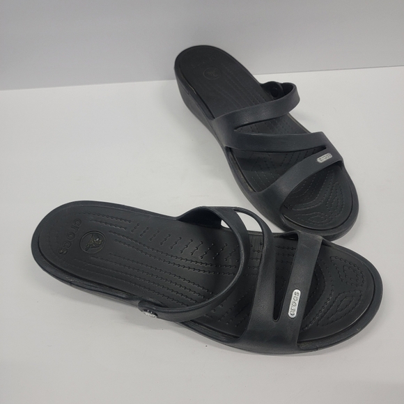 Crocs Patricia Wedge Sandals W11 - Picture 11 of 11